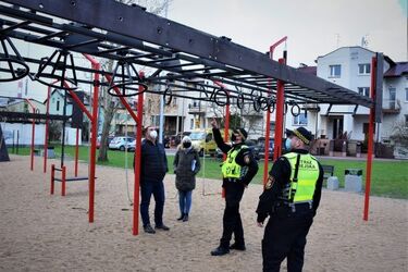 Kontrole na białostockich placach zabaw