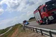Stracił panowanie i stoczył się do rowu. Zablokowany pas ruchu na S8