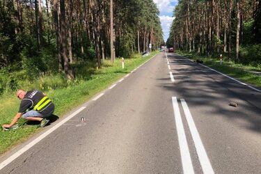 Zderzenie dwóch busów. 5 osób w szpitalu i objazdy