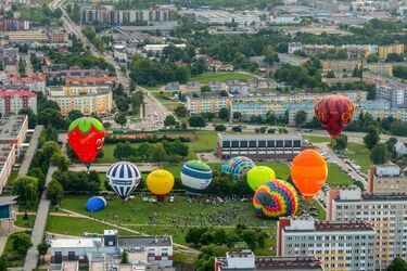 Kolorowe balony nad Białymstokiem. Niebawem rozpocznie się III Fiesta Balonowa