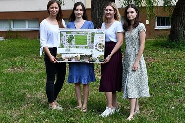 Szpital w Choroszczy będzie miał wyjątkowy ogród. Zaprojektowały go białostockie studentki