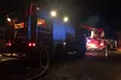Strażacy walczyli z dużym pożarem. Palił się zakład stolarski