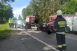 DK 19. Czołowe zderzenie osobówek