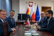Przedstawiciel ministerstwa handlu ChRL w Białymstoku. Spotkał się z marszałkiem