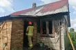 Pożar drewnianego budynku. Domownika nie udało się uratować