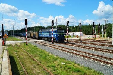 Most nad zalewem Siemianówka, nowe tory. Więcej towarów przejedzie przez Podlaskie