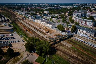 Przejście podziemne przy białostockich dworcach. Przekazano plac budowy