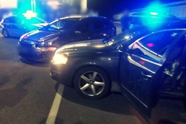 Uderzył w radiowóz. To nie było jego jedyne przewinienie