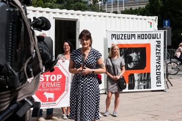 Stanie Muzeum Hodowli Przemysłowej. Nietypowa forma walki z fermami w drobiu