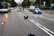 Wypadek na Antoniuku. Motorower wjechał wprost pod opla