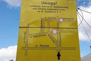 Będzie nowa organizacja ruchu na al. 1000-lecia Państwa Polskiego