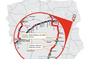 Mogą ruszać prace nad dwoma odcinkami ekspresowej S19