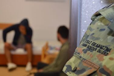 Zatrzymano m.in. Polaka i Włocha. Pomagali migrantom w przekraczaniu granicy