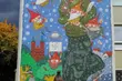 W Białymstoku jest nowy mural. Zawiera mnóstwo symboli i przyciąga uwagę
