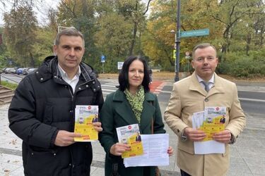 Aktywne przejście dla pieszych może powstać przy ul. Mickiewicza