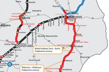Umowy na 2 odcinki ekspresowej S19 podpisane. Powstanie ponad 600-metrowy most