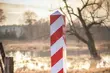 Pogranicznicy znaleźli zakrwawioną kobietę. Chwilę wcześniej urodziła dziecko