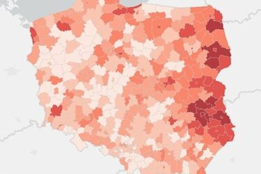 Powiaty augustowski, białostocki i bielski - tu jest najgorsza sytuacja epidemiologiczna