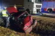 Trzy osoby trafiły do szpitala po zderzeniu na drodze za Osowcem Twierdzą