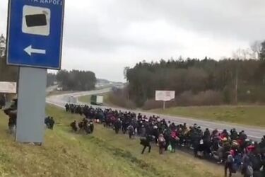 Imigranci szturmują granicę Polski. Na miejscu jest 12 tys. żołnierzy [WIDEO]