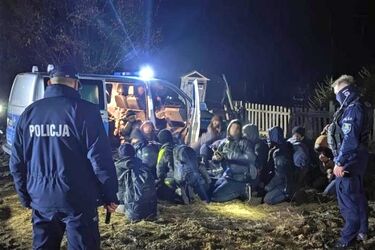 Sytuacja na granicy. Niemal 600 imigrantów próbowało przedostać się do Polski