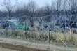 Kilkusetosobowa grupa migrantów przy Białowieży, w Kuźnicy spokojnie