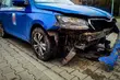 Kolejny pościg. Ukrainiec w warszawskiej taksówce wylądował w rowie