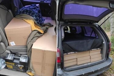 "Na przypale, albo wcale". 57-latek transportował kontrabandę w strefie stanu wyjątkowego