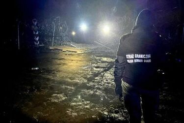 Agresywni cudzoziemcy forsowali granicę w Mielniku i Dubiczach Cerkiewnych [WIDEO] 