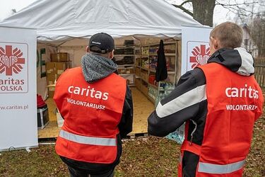 Caritas rozszerza pomoc przy granicy polsko-białoruskiej