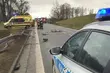 Śmiertelny wypadek na krajowej 61. Zginął młody mężczyzna