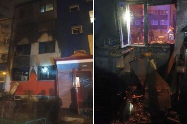 Pożar mieszkania w Kleosinie. Nie żyją 2 osoby