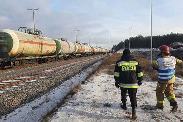 Z cysterny wyciekał łatwopalny gaz. Mogło dojść do tragedii