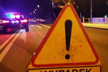 Wypadek na DK 66. Ranna pasażerka