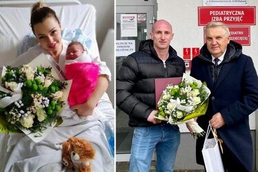 Letycja to pierwsza białostoczanka, która przyszła na świat w Nowym Roku