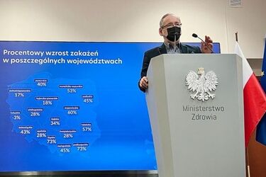 Ponad 30 tys. nowych przypadków. W Podlaskiem wzrost  zakażeń sięgnął 45%