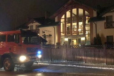 Personel hotelu dwukrotnie wezwał straż pożarną