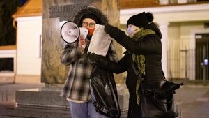 Protest po śmierci 37-letniej Agnieszki w Białymstoku bez echa [ZDJĘCIA]