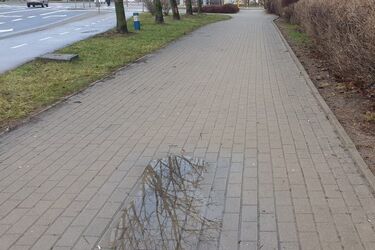 Leżała na chodniku bez funkcji życiowych