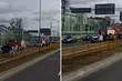 Ostre hamowanie na ul. Sosabowskiego. 2 samochody uszkodzone, kobieta ranna. Zawinił...