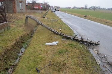 Wichura sieje spustoszenie. Tysiące Podlasian bez prądu