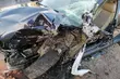 Wypadek na trasie Szczuczyn - Grajewo. Strażacy musieli użyć narzędzi hydraulicznych