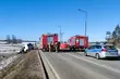Czołowe zderzenie na DW 653. Zginął pasażer, 3 osoby w szpitalu