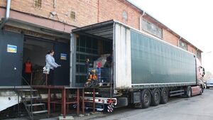 Pierwszy wojewódzki transport wyjechał z Węglówki na Ukrainę [ZDJĘCIA]
