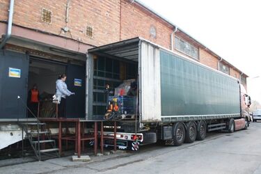 Pierwszy wojewódzki transport wyjechał z Węglówki na Ukrainę [ZDJĘCIA]