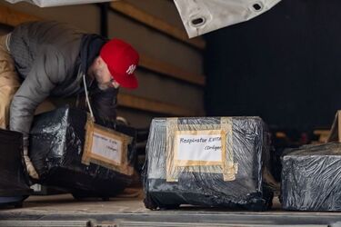 Kolejny transport ze sprzętem i środkami medycznymi wyruszył z Białegostoku na Ukrainę