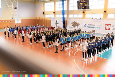 Wystartowała XXVIII Ogólnopolska Olimpiady Młodzieży w Sportach Halowych "Podlaskie 2022"