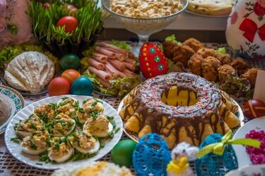 Polsko-ukraińskie spotkanie integracyjne przy wspólnym stole