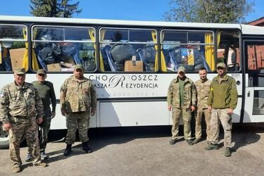 Choroszcz przekazała dary Ukrainie. Autokar wyruszył do Horochowa