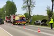 Wypadek na DK 19. Jedna osoba w szpitalu